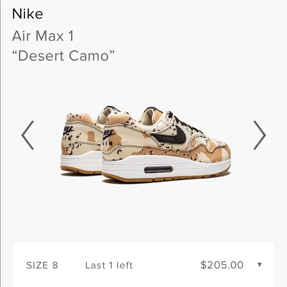 Nike Air Max 1 , Desert Camo